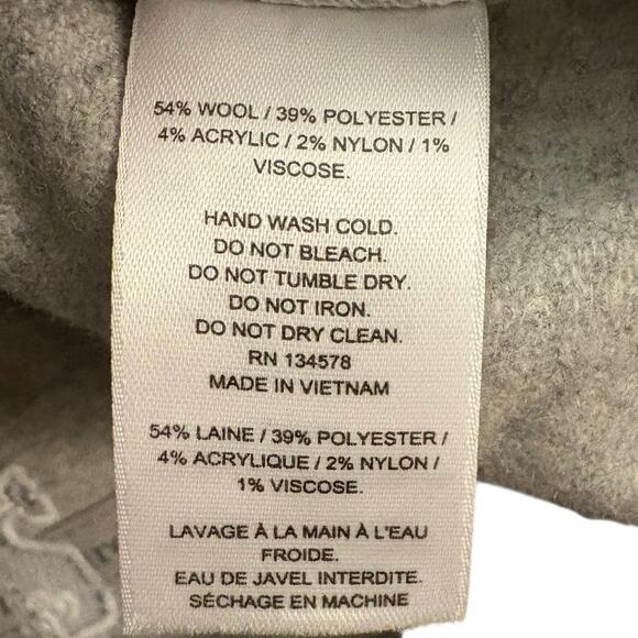 Vineyard Vines Khaki SnapBack Cap Hat Whale Logo Preppy Nautical Wool Blend - Picture 7 of 8